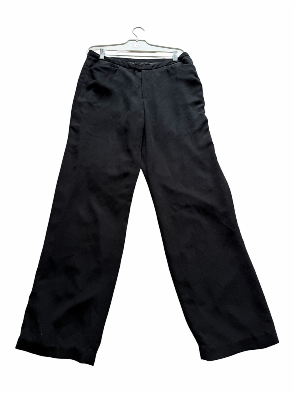 Oscar Maxx California Black Wide Leg Dress Pants Size 8 Made in Canada